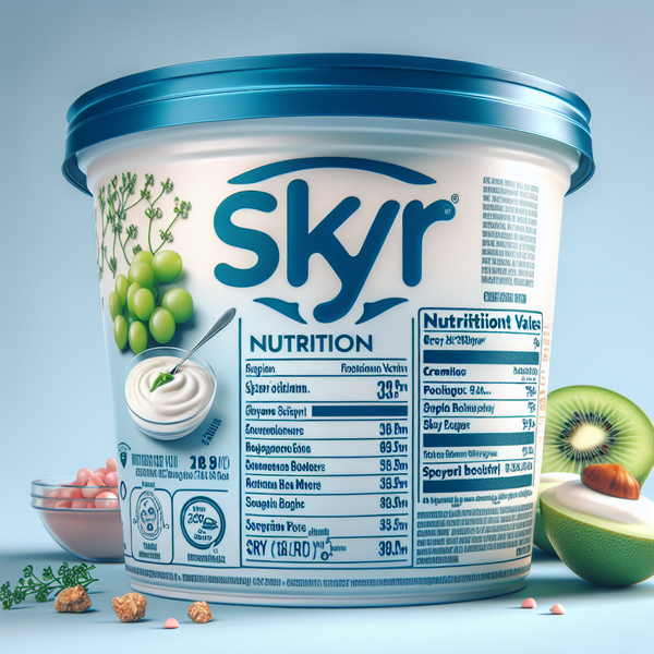  Nährwerte von Skyr