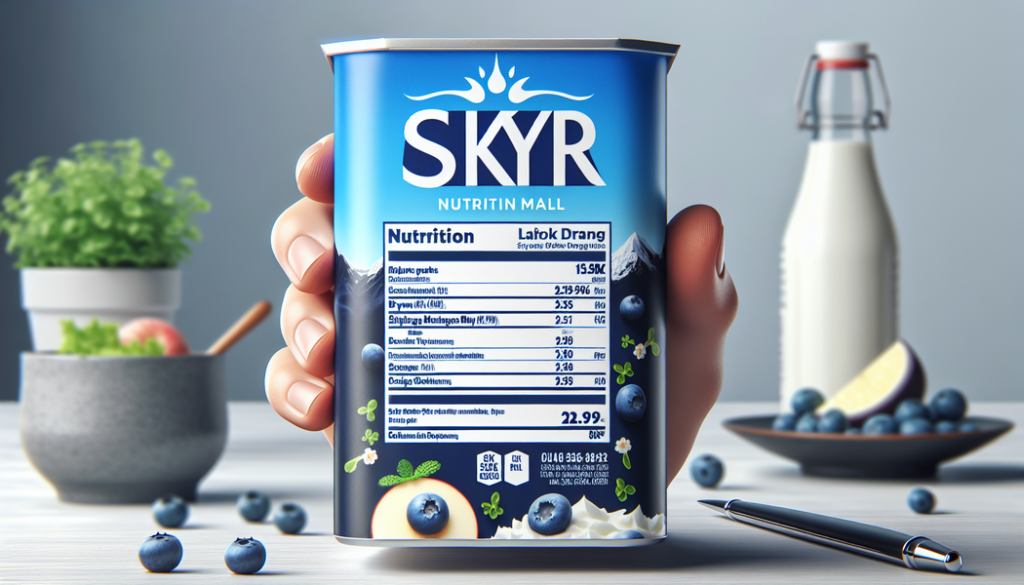 Nährwerte von Skyr