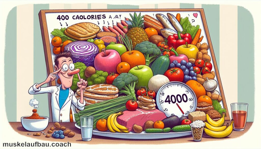 400 Kalorien am Tag » Ausgewogene Ernährung im Fokus